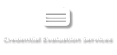 Credential Evaluation Services